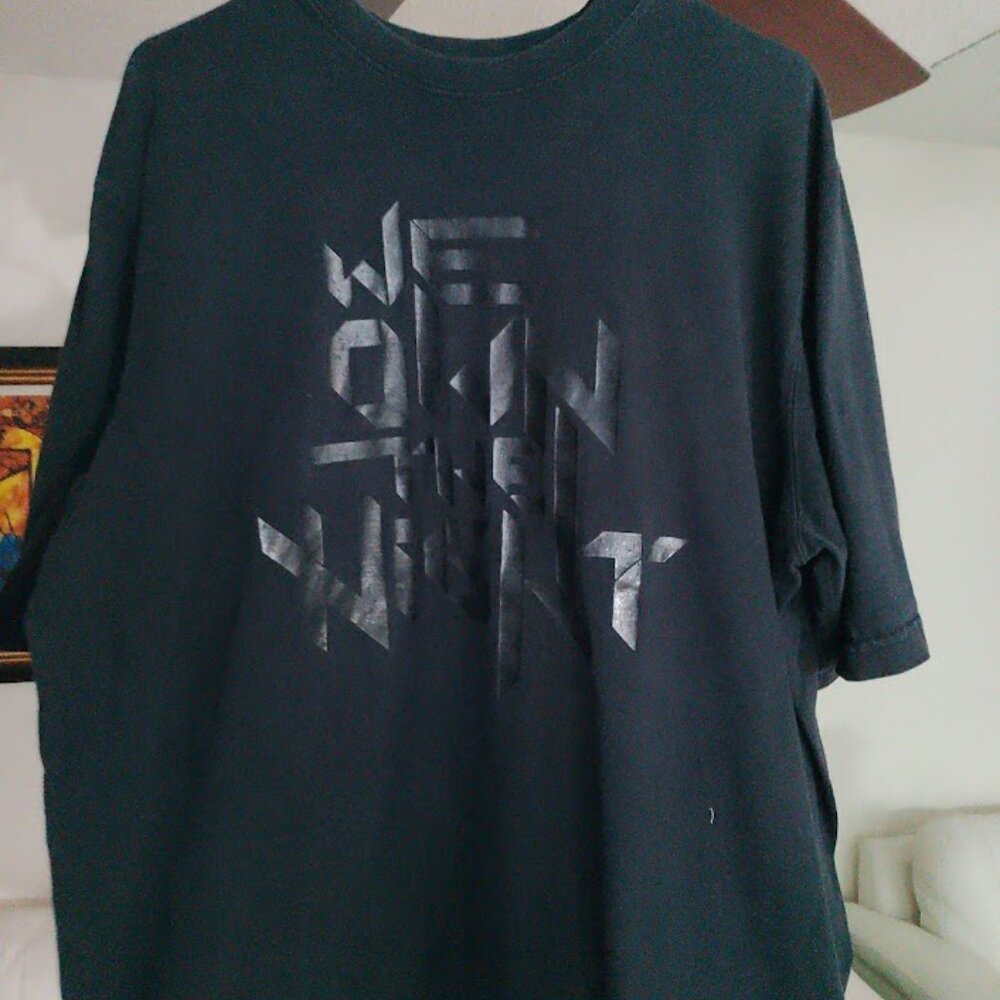 "We Own the Night" Sean John black shirt size XL